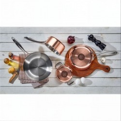 Altınbaşak A 103WK 26 Multi Metal Bakır İndüksiyon Wok Tava 26 cm