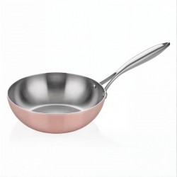 Altınbaşak A 103WK 28 Multi Metal Bakır İndüksiyon Wok Tava 28 cm