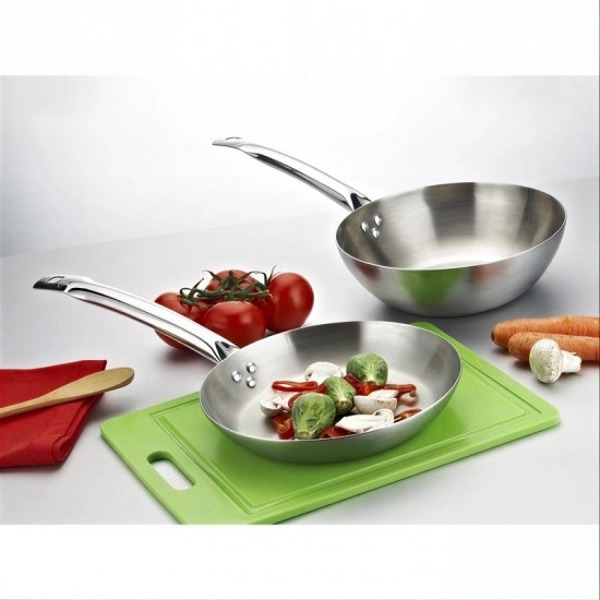 Altınbaşak A 104KT 24 Multi Metal Çelik Kızartma Tavası 24 cm