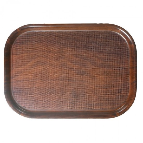 Cambro Woodform Kaymaz Yüzey Tepsi 75×48 cm.