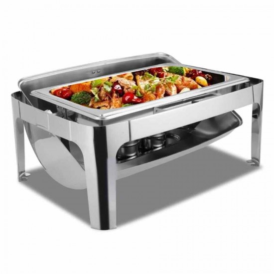 Epinox Chafing Dish Roll Top Kapak – 9 Lt. - CDR-9