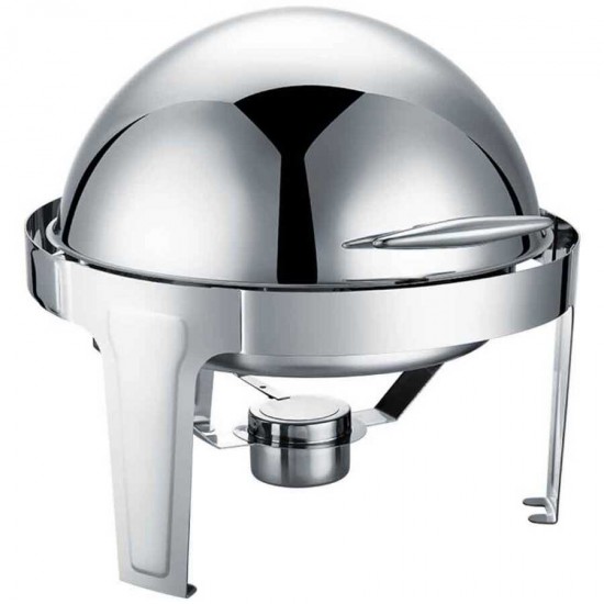 Epinox Chafing Dish Roll Top Yuvarlakl 6 Lt. (CDC-6)