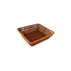 Ekmek Sepeti Kare Kahve 19x19 cm. UN 50065