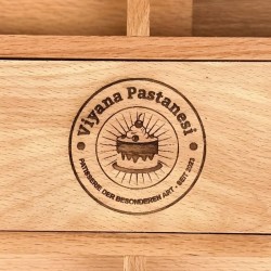 Ahşap Logo Lazer Markalama