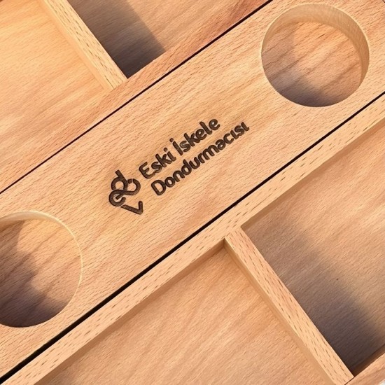 Ahşap Logo Lazer Markalama Ahşap Logo Lazer Markalama