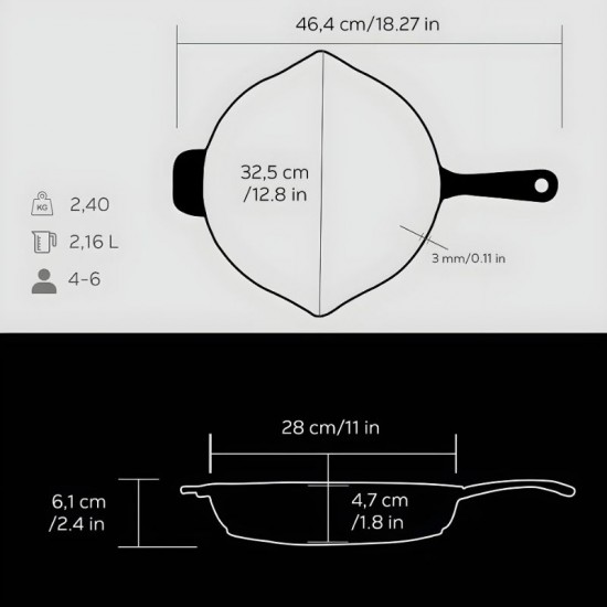 Lava Demir Döküm Yuvarlak Izgara Tava Çap 28 cm. - LV ECO Y GT 28 Lava Demir Döküm Yuvarlak Izgara Tava Çap 28 cm. - LV ECO Y GT 28