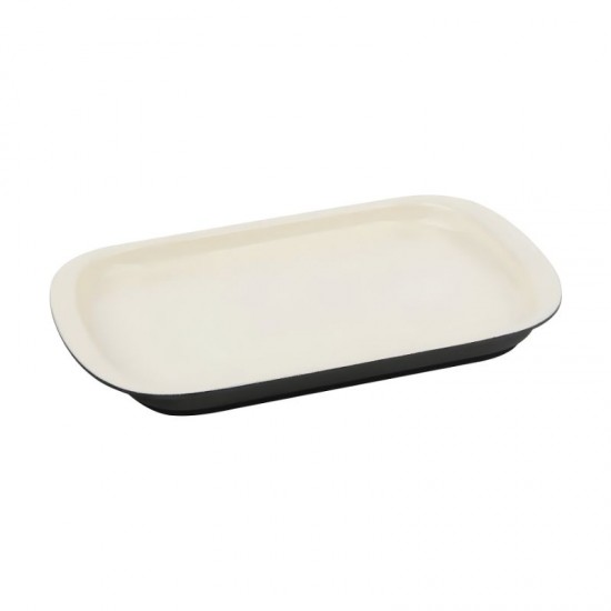 Lava Döküm Dikdörtgen Servis Tabağı 32 x 20 cm. - LV ST 3220 CR Lava Döküm Dikdörtgen Servis Tabağı 32 x 20 cm. - LV ST 3220 CR