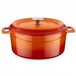 Lava Döküm Yuvarlak Tencere Trendy Çap 28 cm. - LV Y TC 28 K2