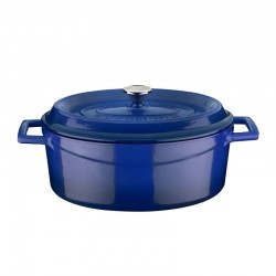 Lava Döküm Oval Tencere Trendy Serisi Ölçü 21 x 25 cm. - LV O TC 25 K2