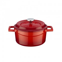 Lava Döküm Yuvarlak Tencere Trendy Çap 12 cm. - LV Y TC 12 K2