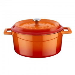 Lava Döküm Yuvarlak Tencere Trendy Çap 24 cm. - LV Y TC 24 K2