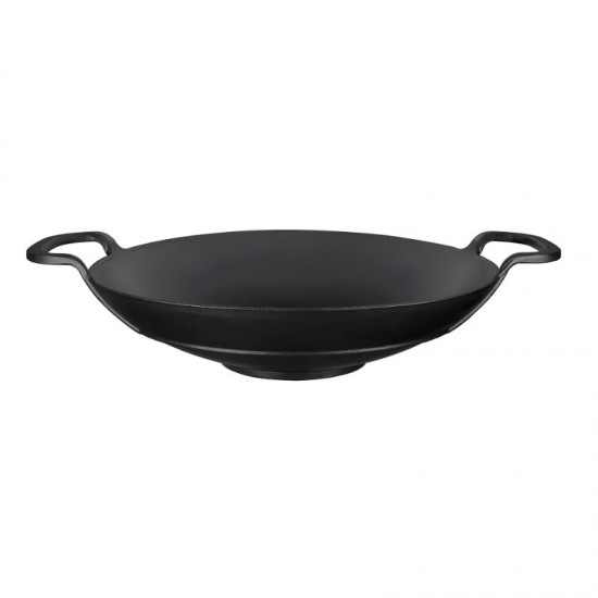 Lava Yuvarlak Wok Yekpare Döküm Demir Tava - LV ECO WOK 38 Lava Yuvarlak Wok Yekpare Döküm Demir Tava - LV ECO WOK 38