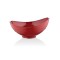 Chefkonsept Gondol Açıkbüfe Kase 35,5*28Cm-H:17,5Cm Siyah, Beyaz, Kırmızı