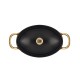 Altınbaşak Black Pearl Mini Oval Tencere 11 x 17 cm. - A 118OC 17 Altınbaşak Black Pearl Mini Oval Tencere 11 x 17 cm. - A 118OC 17