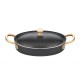 Altınbaşak Black Pearl Mini Oval Tencere 11 x 17 cm. - A 118OC 17 Altınbaşak Black Pearl Mini Oval Tencere 11 x 17 cm. - A 118OC 17