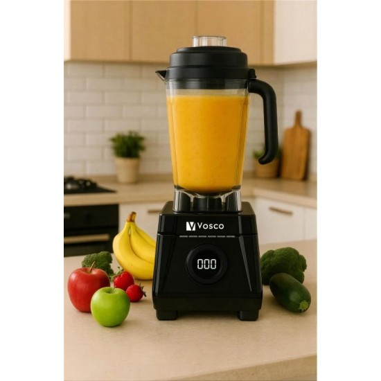 Vosco VHS-602CS Dijital Bar Blender Pro Siyah 3 L