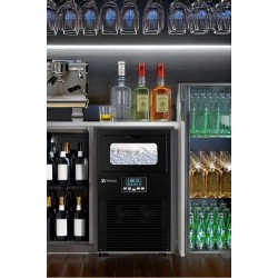 Vosco VSC-23C Buz Makinesi 23 Kg/Gün Küp Buz Siyah