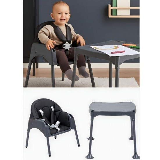 Wellgro Mama Sandalyesi Çalışma Masalı, Siyah