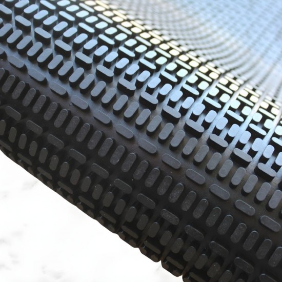 Endüstriyel Kaydırmaz Kauçuk Kapı Önü Paspası 60x80 cm - Dış Mekan Giriş Matı