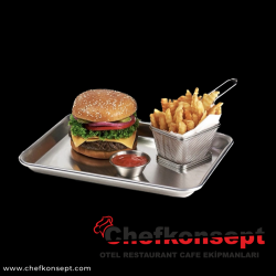 Hamburger Sunum Tepsisi 33 x 24 cm.